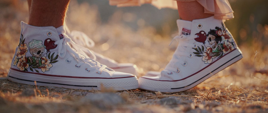 Vidéaste Mariage Toulon Var Provence en converse custom