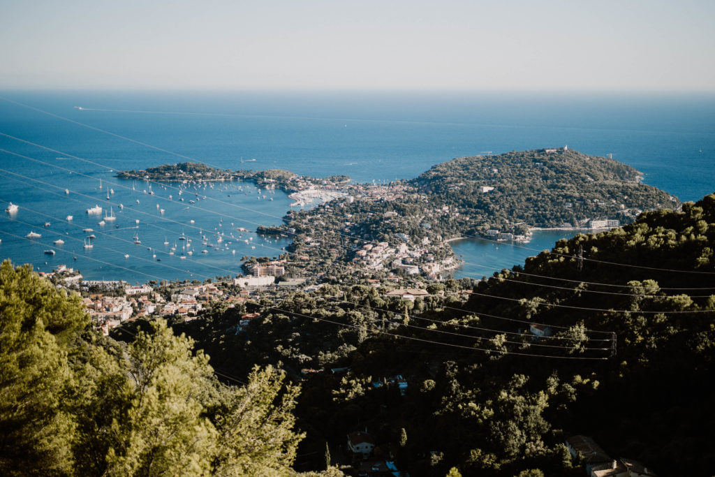 vue sur mer depuis le domaine du mont leuze