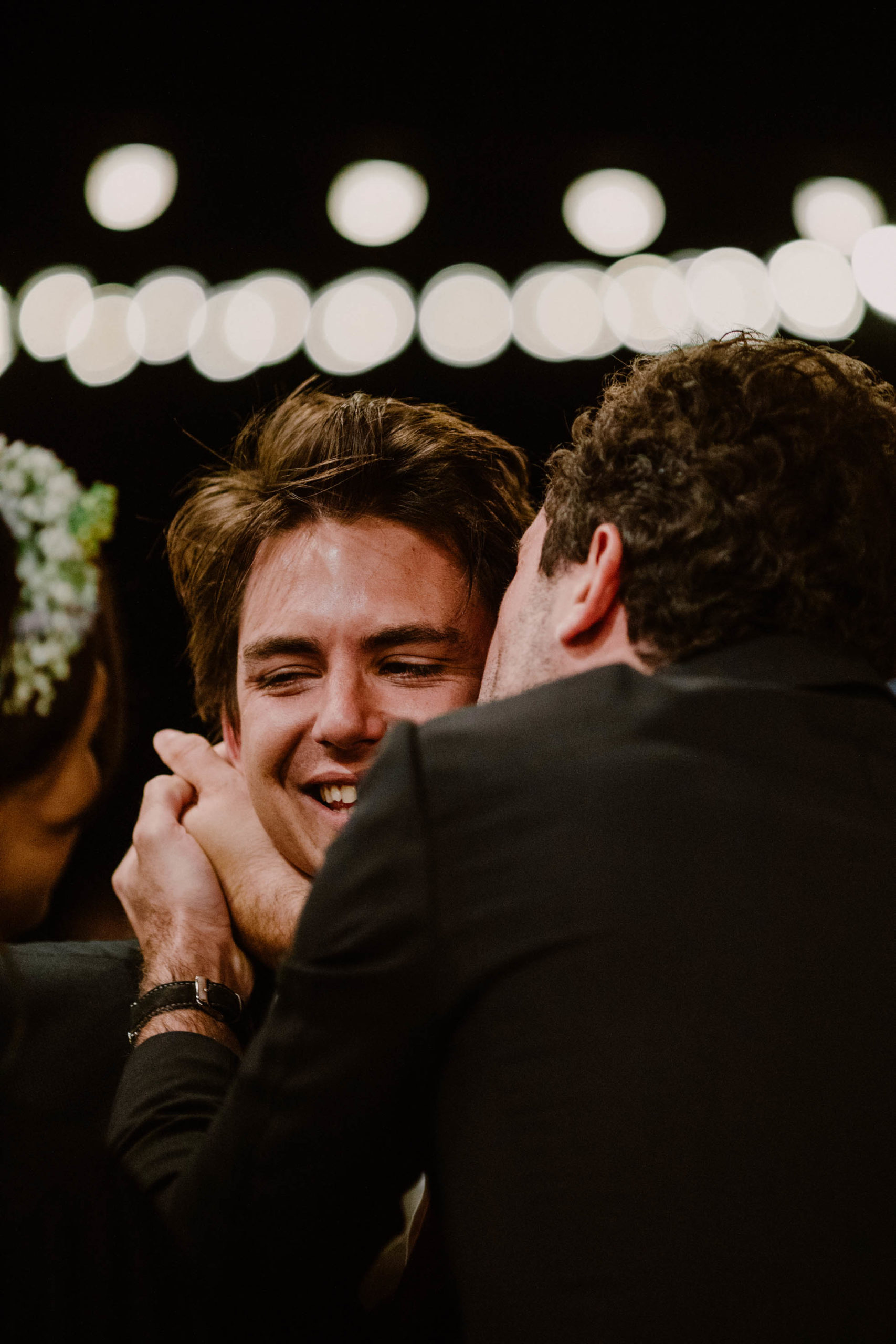 le marié est ému pour son mariage au domaine du mont leuze