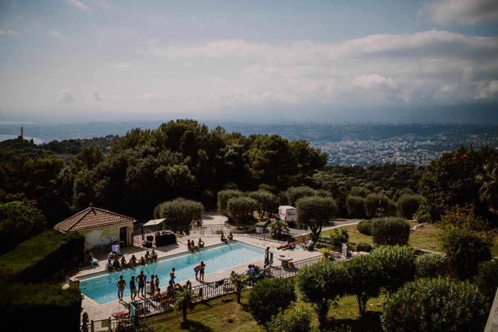 piscine du domaine du mont leuze pour le brunch