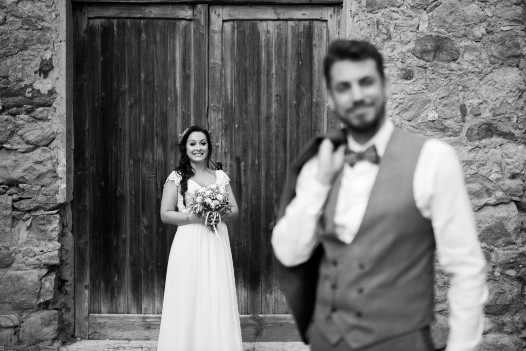 Photo alternative d'un mariage au domaine du Viet à Hyères