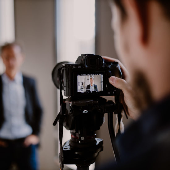 Interview lors d'un séminaire d'entreprise à Avignon