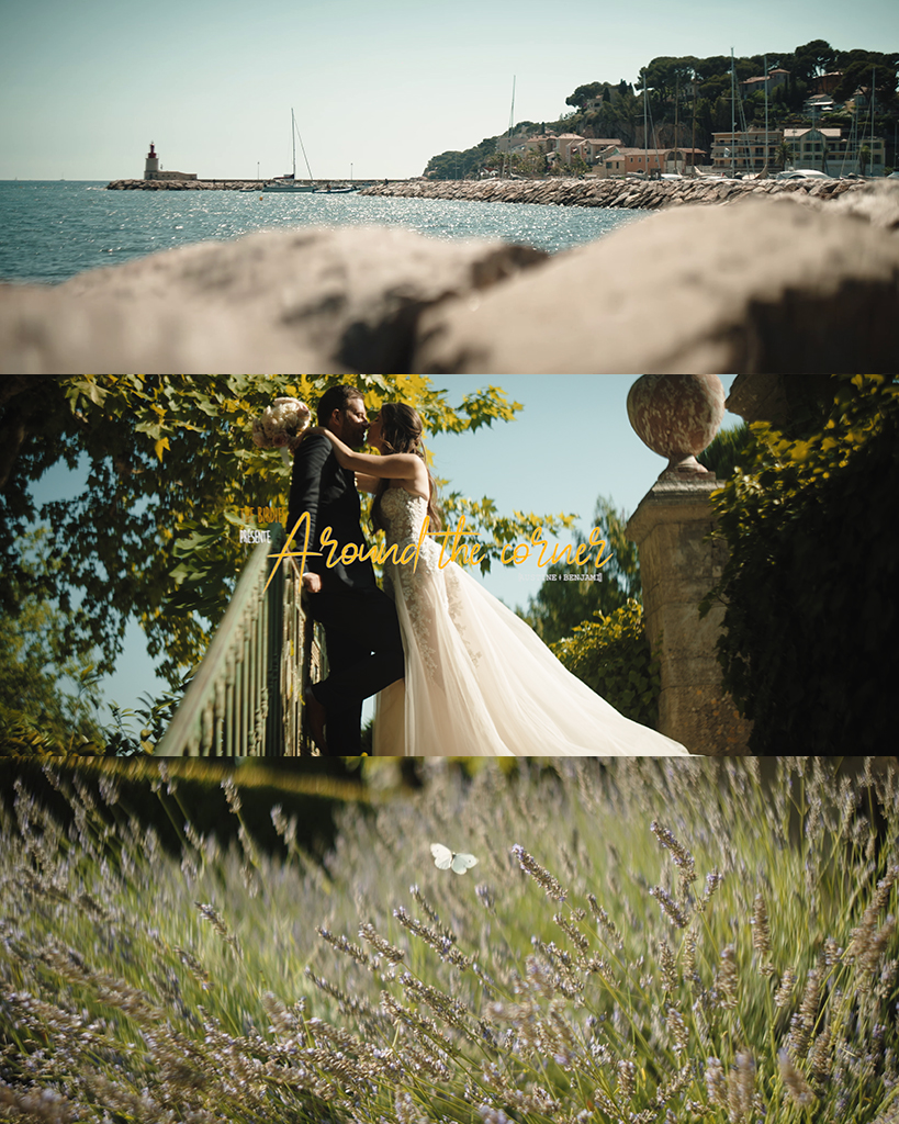 Images d'un mariage à Six-Fours dans le Sud de la France