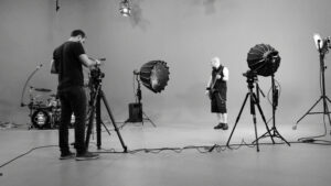 tournage fond vert à télomédia d'un clip de musique
